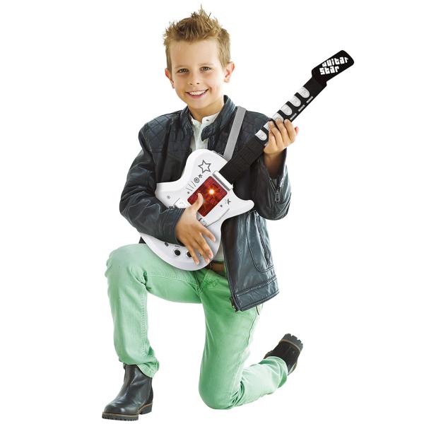 Elektronisk Lekegitar med Headset
