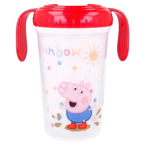 Peppa Gris Kopp med Sugerør