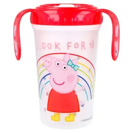 Peppa Gris Kopp med Suger&oslash;r