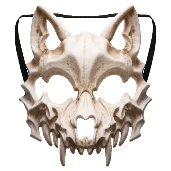 Skjelettmaske Varulv