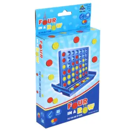 Fire på Rad Spill Sammenleggbar