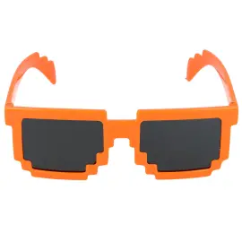 Pixel Briller Oransje