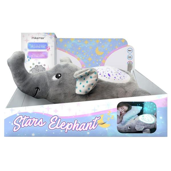 Elefant Stjerneprojektor med Musikk
