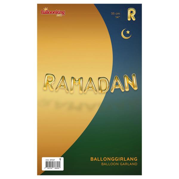 Ramadan Ballonggirlander Gull