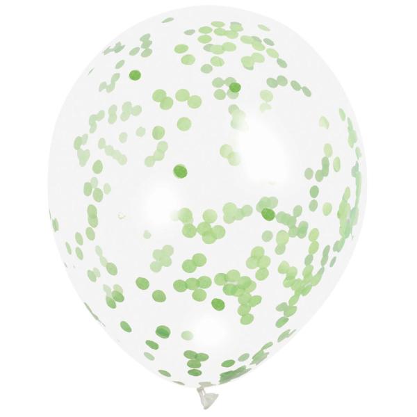 Konfettiballonger Grønne
