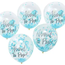 Konfettiballonger About To Pop! Bl&aring;