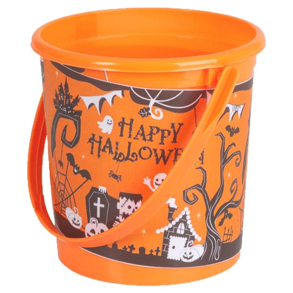 Liten Halloween Godteribøtte Oransje