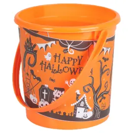 Liten Halloween Godteribøtte Oransje