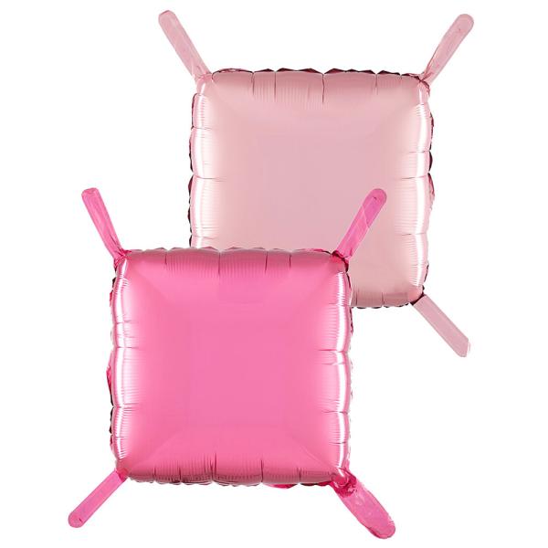 Puteballonger Rosa/Pastellrosa 4-pakning