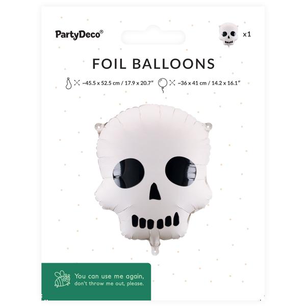 Folieballong Hodeskalle