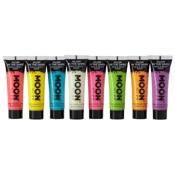 Moon Glow Glow in the Dark Kropps- & Ansiktsfarge