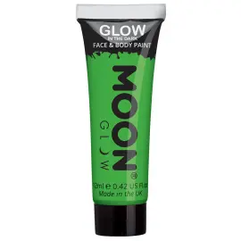 Moon Glow Glow in the Dark Kropps- & Ansiktsfarge Grønn