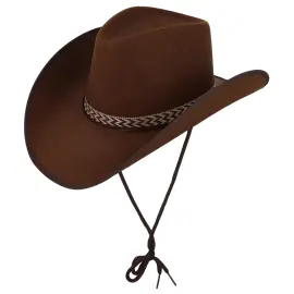 Cowboyhatt Ville Vesten Brun