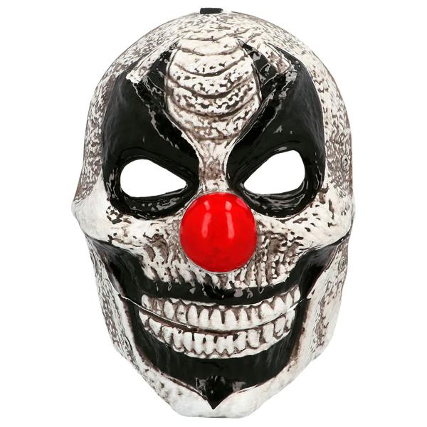 Skummel Klovnemaske med Bevegelig Kjeve