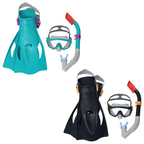 Snorkelsett med Svømmefinner Spark Wave