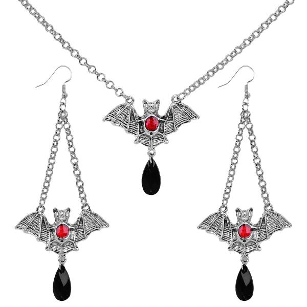 Halloween Øredobber Bat