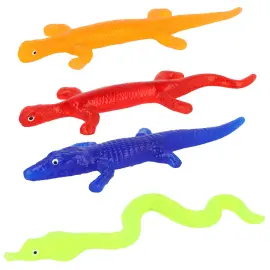 Klebrig og Stretchy Reptil Leket&oslash;y 19 cm