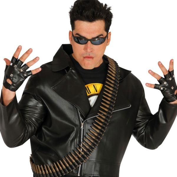 Punk Hansker Svart