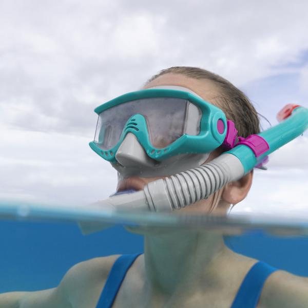 Snorkelsett med Svømmefinner Spark Wave