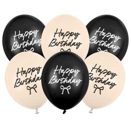 Happy Birthday Latexballonger Sl&oslash;yfe 30 cm