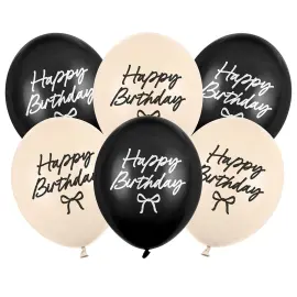 Happy Birthday Latexballonger Sl&oslash;yfe 30 cm