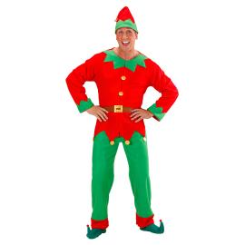 Santas Little Helper Elf Kostyme Herre M