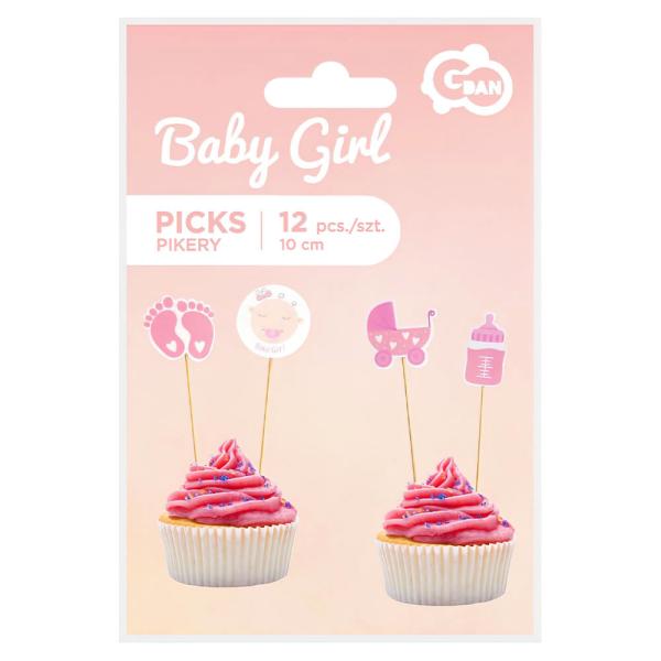 Baby Girl Kakepinner