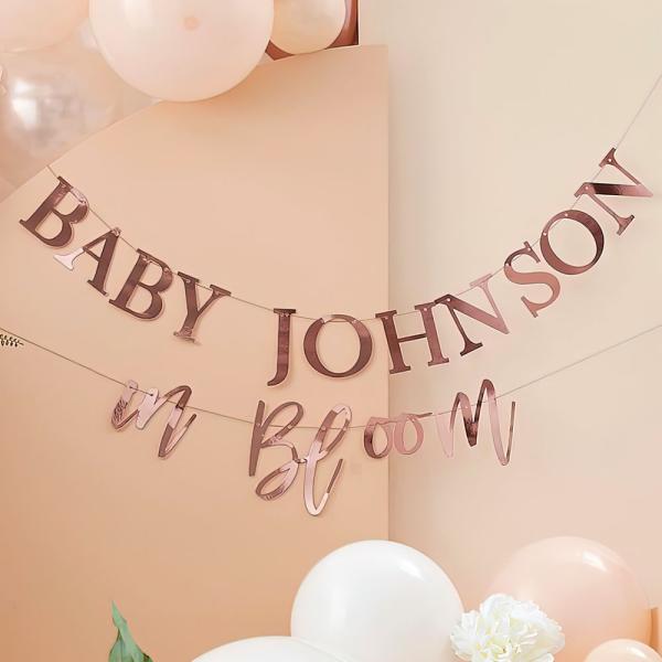 Baby in Bloom Girlander DIY ROsegull