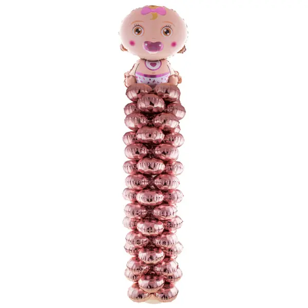 Baby Girl Ballongsøyle