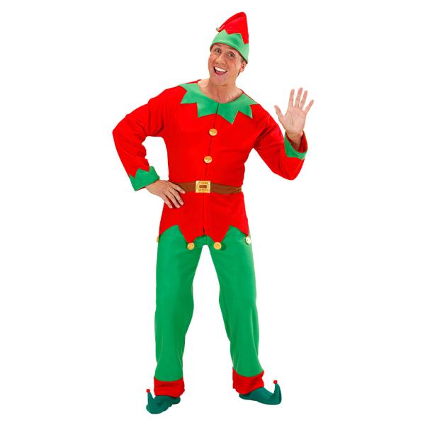 Santas Little Helper Elf Kostyme Herre