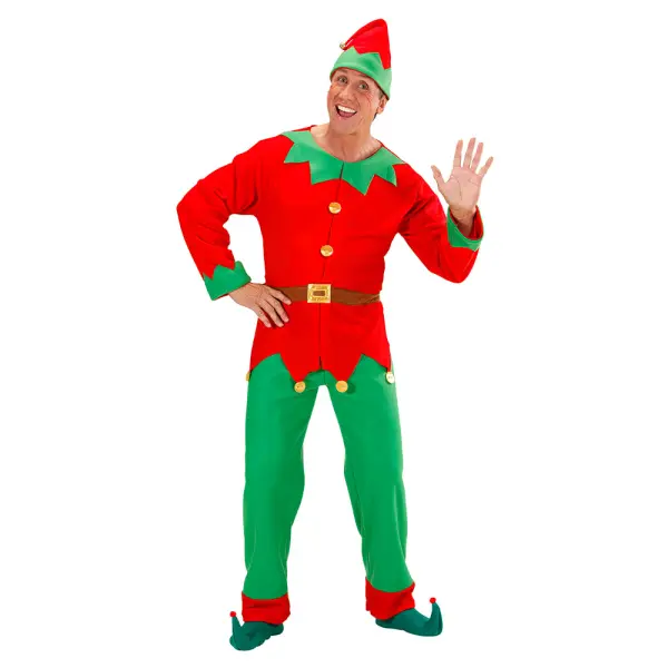 Santas Little Helper Elf Kostyme Herre