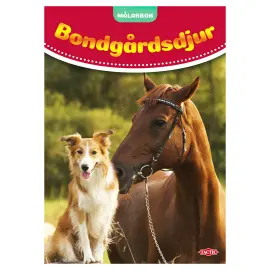 Fargeleggingsbok Bondgårdsdjur