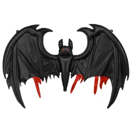 Folieballong Flaggermus Svart