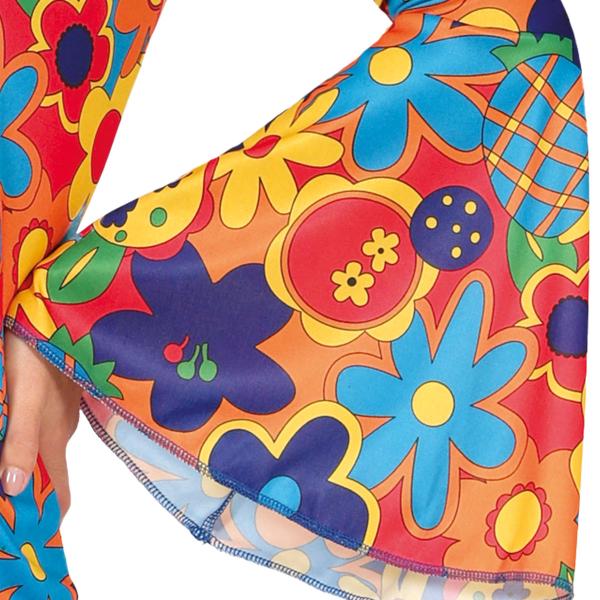 Kostyme Hippie Blomstrete