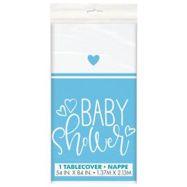 Baby Shower Duk Lyseblå & Hvit