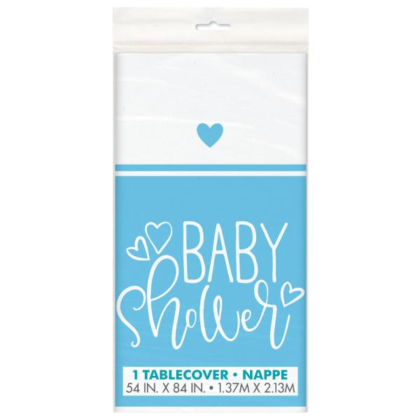 Baby Shower Duk Lyseblå & Hvit