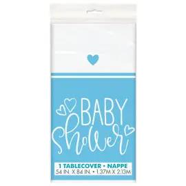 Baby Shower Duk Lyseblå & Hvit