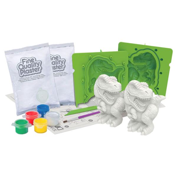 Støp og Mal Dinosaur Hobbysett