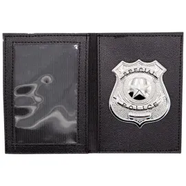 Lommebok med Politiskilt