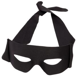&Oslash;yemaske med Knyteb&aring;nd Svart