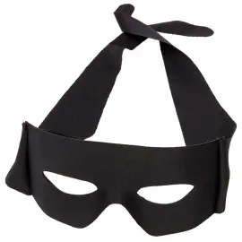 &Oslash;yemaske med Knyteb&aring;nd Svart