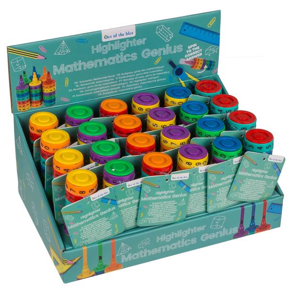 Markeringstusj Matematikk 3 x 10,5 cm