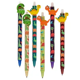 Slettbar Kulepenn Dinosaur 15 cm