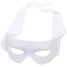 &Oslash;yemaske med Knyteb&aring;nd Hvit