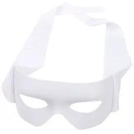 &Oslash;yemaske med Knyteb&aring;nd Hvit