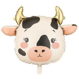 Folieballong Ku 57 x 47 cm