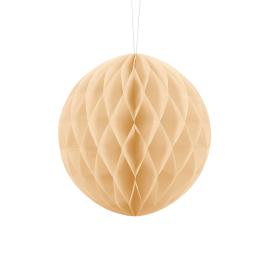 Hengende Honeycomb Lys Krem 20 cm