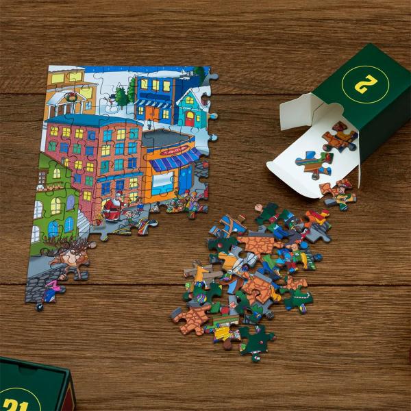 Adventskalender Puslespill Holiday Havoc