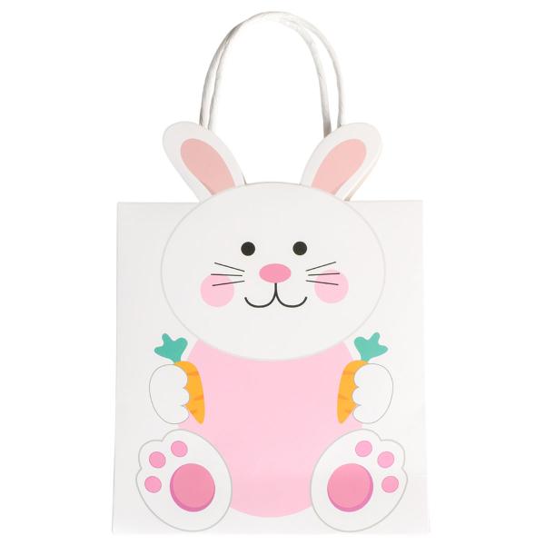 Gavepose Kanin Hvit 12x6x15 cm