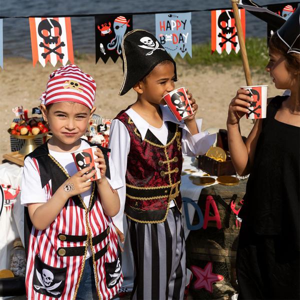 Piratvest med Bandana Barn
